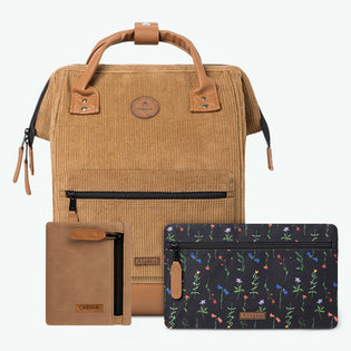 Set Dubaï - Rucksack & Flaschentasche Bei Cabaia findest du PETA vegan zertifizierte, raffinierte Rucksäcke, Taschen, Mützen, Reiseaccesoires und Socken für Erwachsene und Kinder. Lebenslange Garantie & nachhaltige Produktion. Schnelle Lieferung.